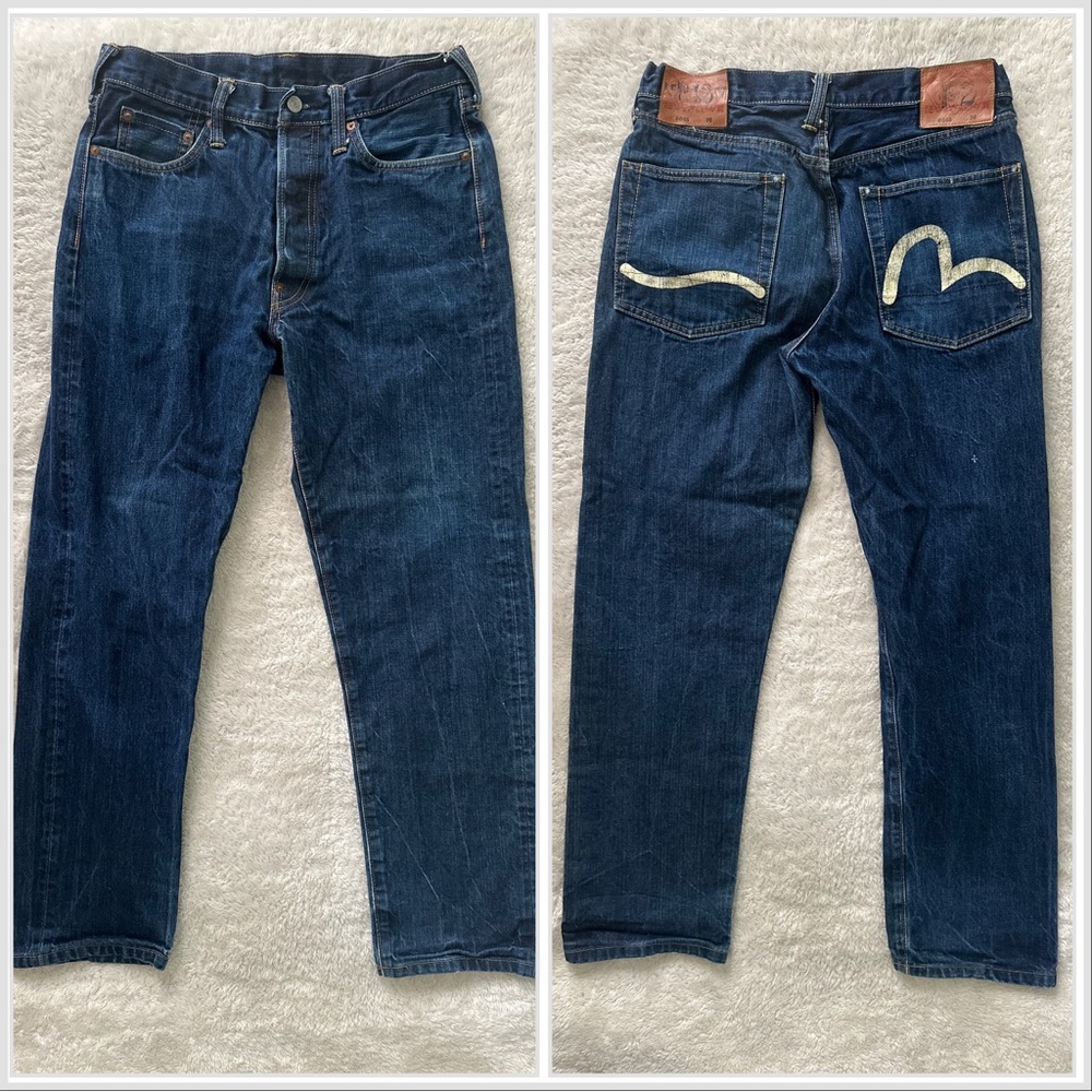 Rare Y2K Evisu Custom Made Jeans Sz 30